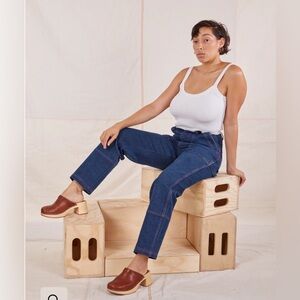 Big Bud Press dark wash carpenter jeans L